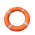 星工（XINGGONG）国标救生圈 加厚全塑成人船用浮圈带反光条 内河公海救生用橙色 TY810
