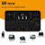 迷你无线键鼠 键盘鼠标 树莓派 大触控板 Mini 鼠键套装 空中飞鼠 i8黑色(标准干电版) 标配