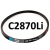 三力士三角带C2800-3734橡胶工业机械设备传动皮带135678984567 乳白色 C28 灰色 C2870