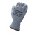 博迪嘉 GL073 13针涤纶纱线PU浸胶手套 灰色（打） 7
