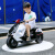 凤梨小孩的摩托车小车儿童电动玩具车可坐人大号汽车驾驶双人宝宝三轮 中配绿+音乐+双区大电瓶+ 灯光 双区动