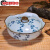 陶瓷日式盖碗 景德镇釉下彩碗 蒸蛋碗 带盖陶瓷碗 面碗汤碗 蓝梅