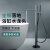 汉斯格雅（Hansgrohe）全铜落地浴缸预埋水龙头全铜浴室暗装冷热水双控缸边立式墙接花洒 枪灰色-明装