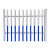 PVC塑钢变压器围墙幼儿园护栏花园围栏篱笆塑料栅栏户外草坪栏杆 常规高12米长1米（不含立柱）