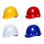 锐麻 玻璃钢安全帽 工地施工领导国标工程监理安全头盔透气 B1黄色【珠光烤漆】 