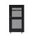 机柜1.2米22U网络机柜19英寸标准纵横机柜加厚钢板黑色钢化玻璃门Z2.6822加厚款