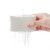 冰禹 BYrl-68 不锈钢长柄清洁刷 可替换海绵洗杯刷刷子海绵刷 白色+3只白色刷头