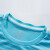 KELME /卡尔美足球服男套装定制比赛组队球衣学生透气圆领条纹球服 浅蓝/深蓝 XL