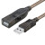 帝特USB2.0延长线双磁环数据连接线监控摄像机鼠标延长10米20米 usb2.0公对母延长线-带电源接口 3M