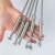 304不锈钢钢丝绳锁扣收紧器连接器松紧调节器6mm卡 C款:叉式锁头款(5mm)