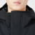 阿迪达斯（adidas）男装棉服 春运动服户外连帽防风保暖御寒外套休闲舒适夹克上衣 GT1688/黑色 S