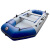 海上漂（HAISHANGPIAO）SO230 充气橡皮艇 水上搜索救援 夹网船钓鱼皮划艇充气艇 白蓝色2.3米（3人）