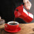 萌依儿摩卡壶煮咖啡壶咖啡机家用煮咖啡的器具小型手冲意式咖啡壶的 玫瑰红2杯+滤纸 娇小款 0ml
