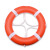 宇威 儿童救生圈船用救生圈 塑料壳实心泡沫救生圈 儿童款1.5kg