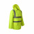 劳保佳 反光雨衣 反光安全服交通雨衣 高速反光防水工作服 工作服 荧光黄 L 可定制