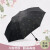 红根家（Honggen Jia）太阳伞防晒折叠雨伞男女小巧便携伞黑胶遮阳伞晴雨两用伞 羽毛伞黑色