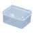 零件盒配件盒整理盒收纳盒螺丝小盒子长方形塑料盒透明盒样品盒PP C1128光盒子