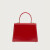 菲拉格慕（Ferragamo） 女士红色擦色牛皮大号手提包袋 0689949 红色0689949 os