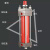 英拜   重型液压油缸双向升降拉杆式双轴可调行程模具液压缸   HOB125×200