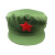 冰禹 BY-3153 老式怀旧65式军装 老军装演出服 红兵五角星 绿色军迷套装 170（3号）