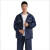 卓迪旭 ZDX-YFT02分体雨衣套装，防汛双层连帽雨衣、雨裤，劳保雨衣 L