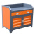 探福（TANFU）(B15灯式工具柜[单抽])加工中心磨床工作台数控车床工具柜重型辅助桌剪板P1060