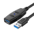 斯格USB3.0公对公延长线3.0双公数据线带芯片影片会议直播摄像头 USB3.0[公对母]数据线带放大器 10m
