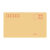 飞尔（FLYER）牛皮纸信封信纸 邮局信工资袋增值税发票专用信封袋【黄色 175x110mm】500个装