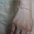 懮美珍珠akoya海水珍珠 4-4.5mm 珍珠手链 爱媛特产 日本直邮 K18YG（19cm）