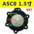 电磁脉冲阀袋式膜片电磁阀弹簧垫片胶垫直角高原脉冲阀密封 ASCO(047) 1.5寸