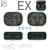 B&O适用于BO beoplay EX丹麦BOEX蓝牙耳机皮革保护套壳 菱形万花 B&O EX