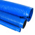 吸尘管蓝色pvc橡胶软管除尘管塑料波纹管通风排风管道排污下水管佩科达 内径60mm*10米