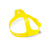 百舸 头戴式轻便PC面屏 防冲击小有机玻璃电焊防护面罩 黄头圈