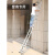 定制多功能伸缩梯子加厚铝合金工程梯子便携人字梯折叠升降小楼梯科威顿 【德标加厚款】人字梯3.8米