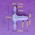 T型变径三通接头 塑料软管接头 宝塔异径转换接头 变径三通小变大 2.4-3.2-2.4