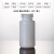 高密度聚 HDPE塑料瓶30/250ml棕色白色样品化学试剂瓶分装瓶 HDPE塑料瓶250ml 本色1个 比克