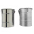 化科 WENT 水泥留样桶 不锈钢镀锌留样专用桶 加厚留样桶 直径*高度25*35CM（厚度0.30mm）5个 