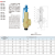 澳力欧安全阀内螺纹 A28H-16C系列 空气水蒸汽全启式泄压阀 安全阀DN40(0.05-0.5MPa）