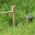 草坪园林铜取水器快速取水阀插杆绿化水管地接头dn20/25 铜6分插杆
