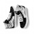 VANS范斯女鞋SK8-HI黑白条纹字母印花休闲鞋轻便运动滑板鞋帆布鞋 VN0A4U3C2C6黑白条纹字母印花 37