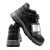 代尔塔301904 4x4系列S1P中帮防水防滑耐高温安全鞋 黑色 1双 37码