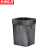 京洲实邦【12升方形灰色】复古仿木纹垃圾桶ZJ-0117