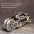 莤宸拼酷3D金属拼装模型 diy拼图新概念摩托车 机车 拼酷重型机车1+工具