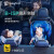 宝贝第一（Babyfirst）汽车儿童安全座椅灵悦ISOFIX接口约0-4-7岁360度旋转车载可躺 北极灰智能款