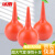 冰禹 BYQ-629 橡胶清洁球洗耳球 皮老虎皮吹吹气球 小号30ml（3个）