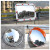 室外道路交通广角镜 凸面镜0.8米公路反光镜路口转弯镜 凹凸镜 100全不锈钢室外