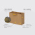 海斯迪克 牛皮纸礼品袋40*12*28cm(横款）礼物包装袋手提袋纸袋子可定制HKLY-134