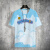 喜飞鹿（XIFEILU）哆啦A梦动漫周边衣服叮当猫可爱童装夏季男青少年短袖T恤印花上衣 T短袖2741蓝色 3XL