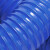 冰禹 BY-7528 波纹塑料管道 新风pe管风管软管 软管通风双壁波纹管配件 φ110mm 蓝色30米