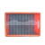 连和（uni-silent）LH-533630C 橙色带盖折叠式周转箱 530*360*300mm